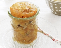 Prajitura cu morcovi (carrot cake) la microunde