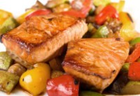 Somon cu sos teriaki (teriyaki)
