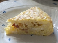 Omleta cu spaghete