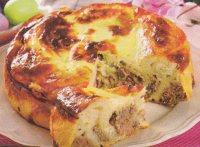 Placinta cu carne de vita tatareasca (geantak)
