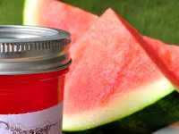 Dulceata de pepene verde cu busuioc