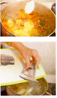 reteta in imagini: ciorba de peste