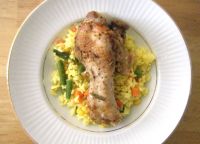 Pilaf cu curcan
