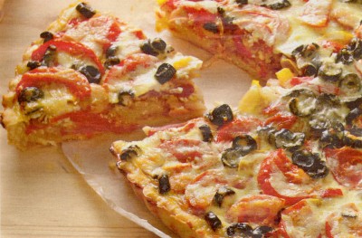 pizza cu orez