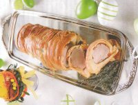 Aluat umplut cu carne de porc