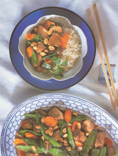 porc alune legume