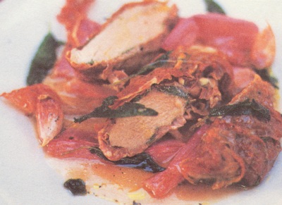 file de porc marinat la cuptor