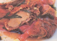 File de porc marinat și copt la cuptor
