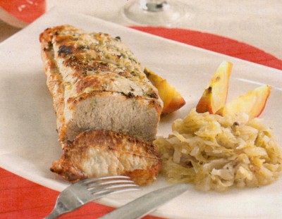 friptura de porc pe varza