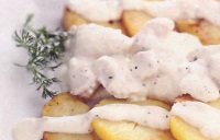Piept de pui cu sos de smantana si tarhon