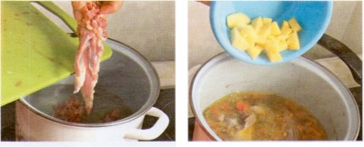 reteta in imagini: ciorba de rata cu zarzavat