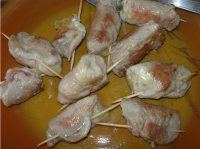 Rulou de carne de porc manastirean