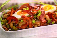 Salata de iarna cu fasole si muraturi