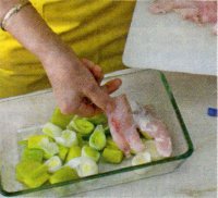 Sufleu de peste salau in imagini