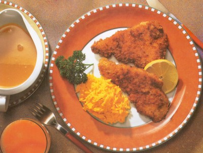 snitel de curcan piccata