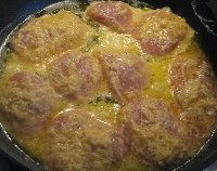 Snitel din carne de vita cu ceapa