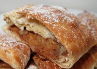 Strudel cu mere la cuptor