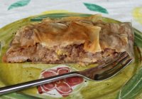 Strudel cu mere si scortisoara Strudel cu mere si scortisoara