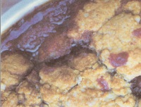 Crumble cu fructe de padure