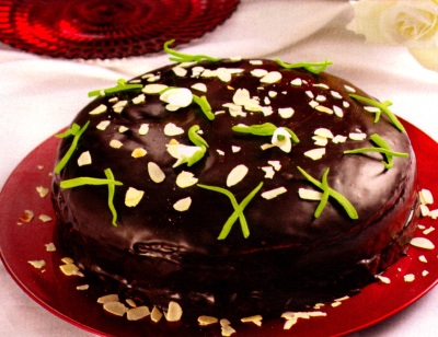 tort de ciocolata cu doua creme Andreea