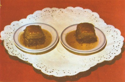 baclava foietaj in imagini (reale)