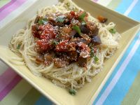 Spaghete cu vinete