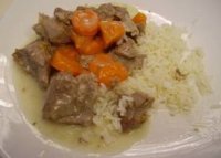 Blanchet de vita cu orez