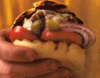 Hamburger din carne de vita