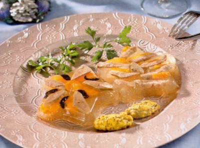 limbă de vită în aspic