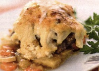 Pulpa de vita in sos de vin