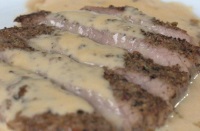 Friptura de vitel cu sos special